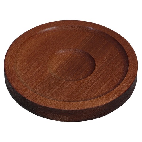 Round wood coaster - wood, coasters