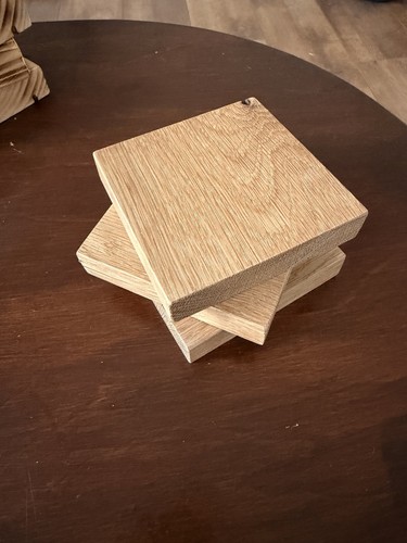 Handmade solid oak drink - solid,