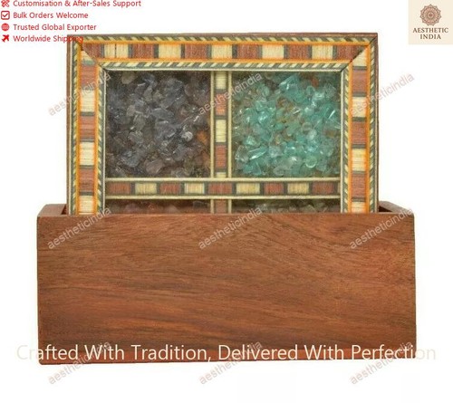 Wood table coaster set - wood,
