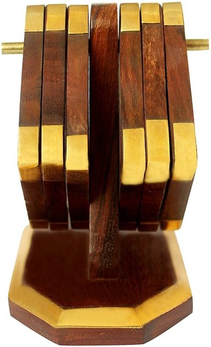 Wooden drink coasters - drink,