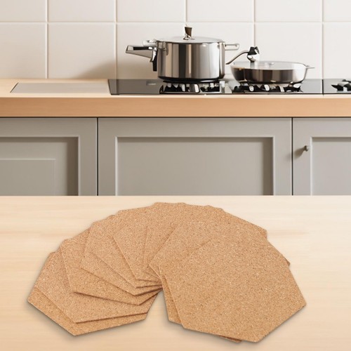 Coasters cork wood - coasters,