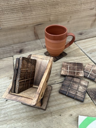 Funky wooden square - funky,