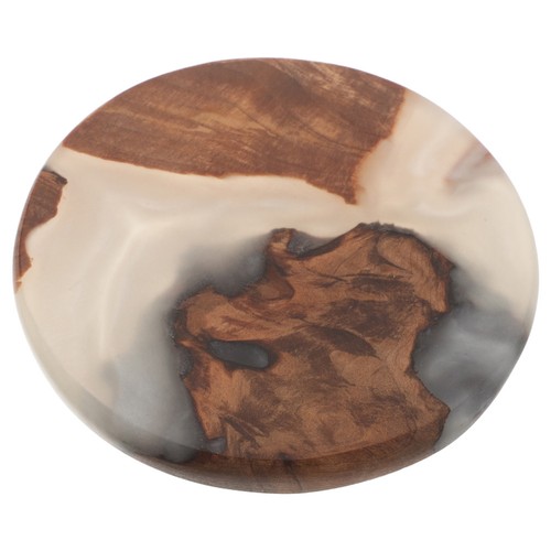 Wooden cup mat round - cup, decor