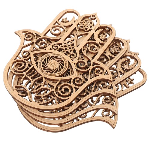 Pcs home cup mats ornate - 4,