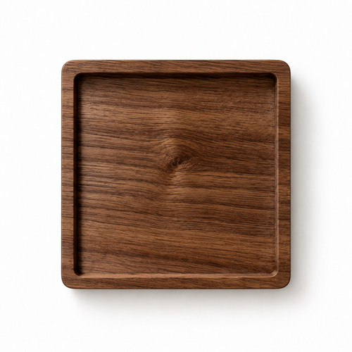 Natural wooden drink coasters - natural,