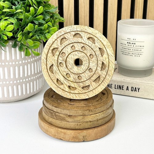 Coasters set with holder - set,