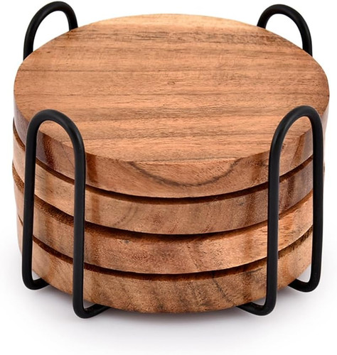 Edhas acacia wood coasters - edhas, for