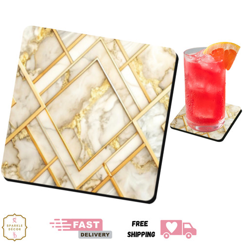 Coasters marble drinks - drinks, coaster
