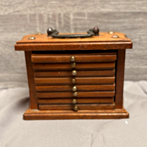 Vintage retro wooden coaster - wooden,