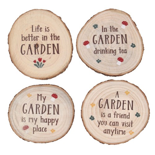 Garden coasters set 4 - of,