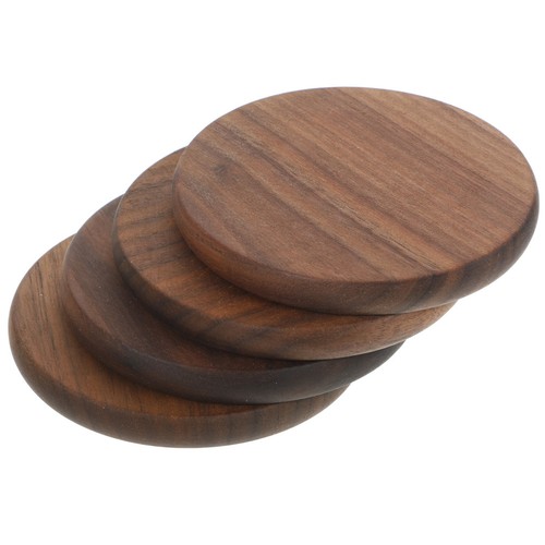 Wood coaster set for home - set,