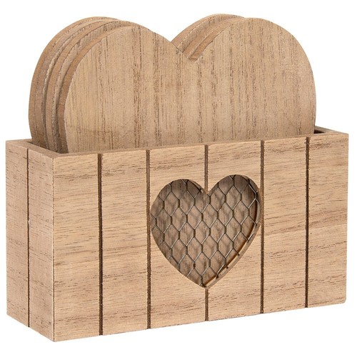 Set heart shaped - 4,
