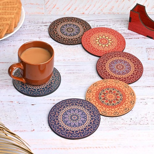 Wooden table coaster for tea - for,